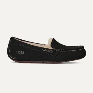 UGG Black Moccasin Loafers for Women